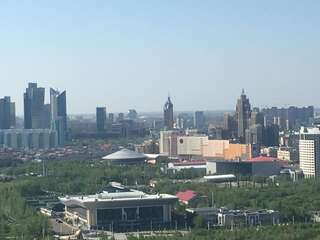 Апарт-отели Grand Alatau Naberezhnaya A Class Apartment Нур-Султан Большой двухместный номер с 1 кроватью-27