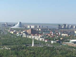 Апарт-отели Grand Alatau Naberezhnaya A Class Apartment Нур-Султан Большой двухместный номер с 1 кроватью-28