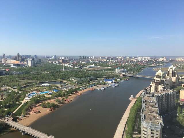 Апарт-отели Grand Alatau Naberezhnaya A Class Apartment Нур-Султан-56